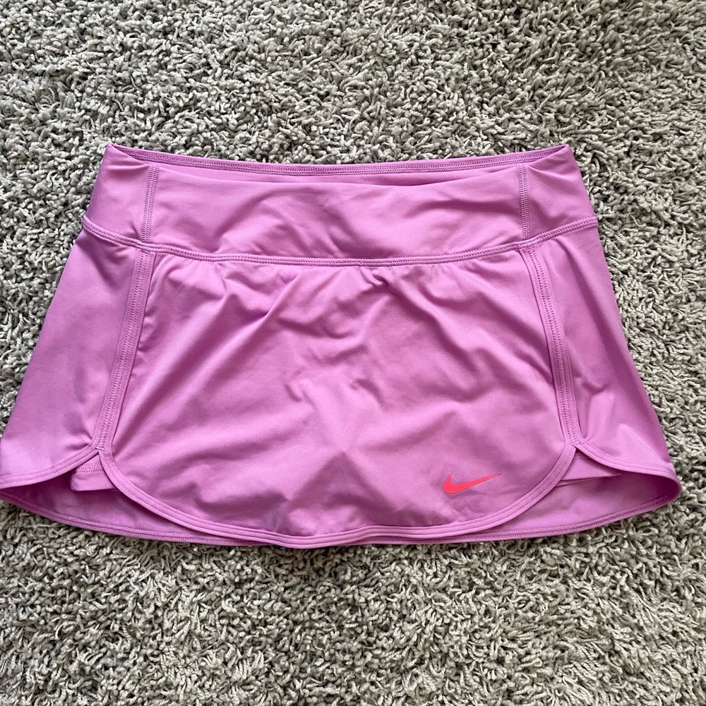 Purple Nike Dry-FiT Tennis Skirt w Shorts